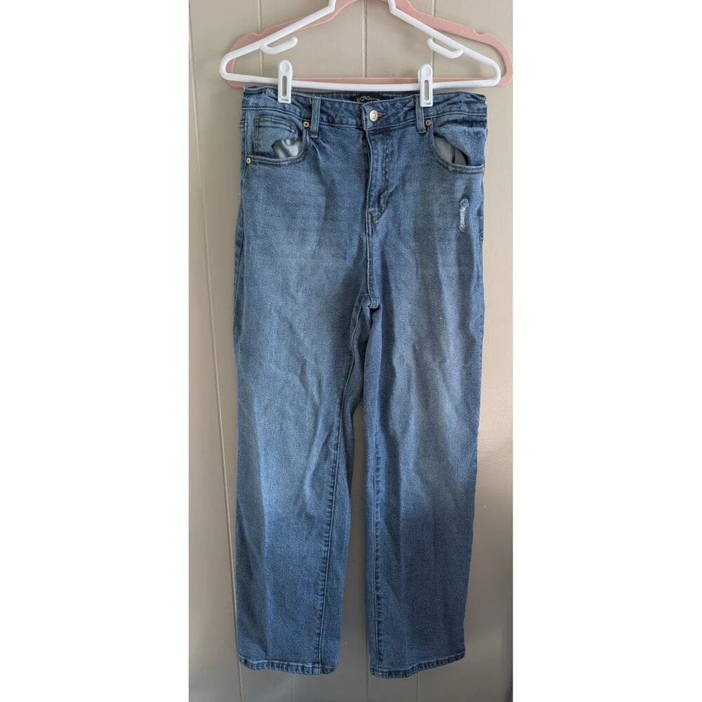 BCBG Generation Women's Size 7/28 Skater Jean Pants Blue